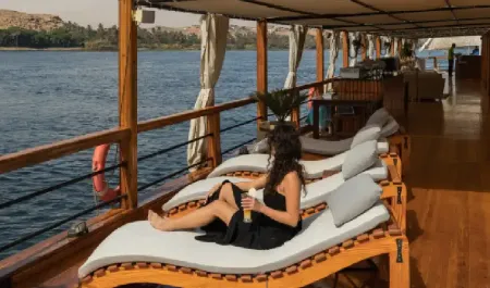 Luxury Dahabiya: Eyaru Dahabiya Nile Cruise Between Luxor and Aswan